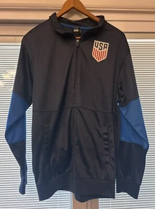 Team USA National Soccer Team Full Zip Lightweight Jacket Size Medium Dark Blue - Bild 1 von 11