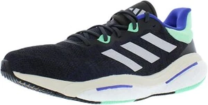 Adidas Hombres Solarglide 6 Zapatos para Correr Talla Carbono/Plata Metálico/Pulso Como Nuevos 9 - Imagen 1 de 4
