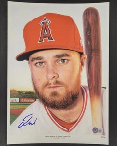 Jared Walsh signed Topps Living Set Fine Art Print #423 ~ #'ed /35 Beckett BAS - Picture 1 of 3