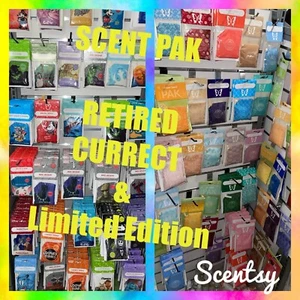 SCENTSY SCENT PAK CHOOSE UR SCENT NEW PAKS current / retired for buddy LINEN FRE - Picture 1 of 78