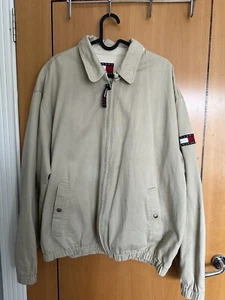 Jacke Tommy Hilfiger 100 % Baumwolle beige Gr. M Herren - Bild 1 von 4