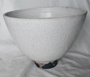 Stunning modernist studio pottery stoneware Large footed bowl | vase - Picture 1 of 23