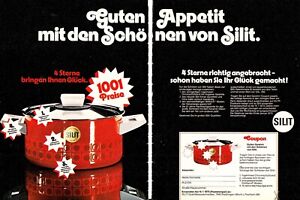 3w6202/ Alte Reklame von 1974 – SILIT Küchengeräte – Preisausschreiben