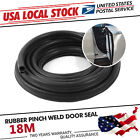 18M U Shape Rubber Seal Weather Strip Door Edge Moulding Trim For Ford Mustang