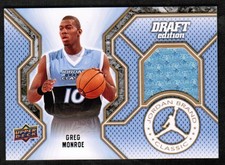 2010-11 SP Authentic Jordan Brand Classic #JCGM Greg Monroe Jersey (ref 11483)