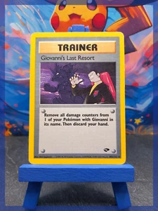 Pokémon Karte I Giovanni's Last Resort 105/132 I Gym Challenge I Englisch I GD - Bild 1 von 2