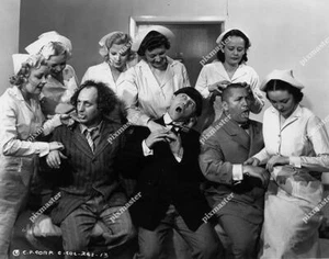 THE THREE STOOGES in DIZZY DOCTORS  1937  8 x 10  NURSES POSTER CARD - Picture 1 of 1