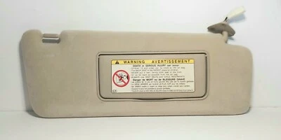 Parasol lateral del pasajero iluminado marfil/beige OEM 2000-03 Lexus RX300 Foto 1 de 4