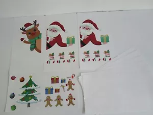 Christmas Window Clings Decals Stickers Decorations 10 Sheet 300 pcs Removable - Picture 1 of 6