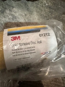3M Stikit Gold Disc Roll, 01212, 6 in, P100, 75 discs per roll - Picture 1 of 4