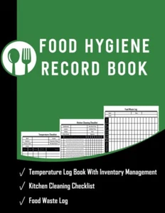 Food Hygiene Book Food Hygiene Record Book | For Health And Safety UK - Picture 1 of 2