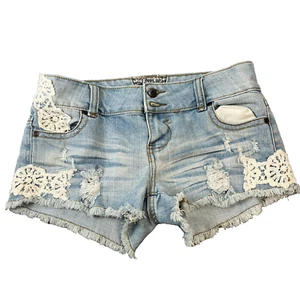 Hot Kiss Y2K CiCi Shorts Damen Jeansshorts Hotpants Sommer Strand Pool Damen - Bild 1 von 8