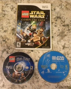 LEGO Harry Potter & Star Wars Complete Saga for Nintendo Wii (Lot of 2 games) - Picture 1 of 1