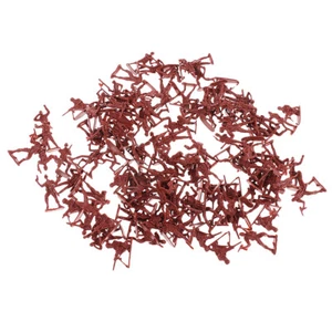 120pcs Playset Plastic Toy 4cm Soldier Army Men Figures Kids Toys - Picture 1 of 9