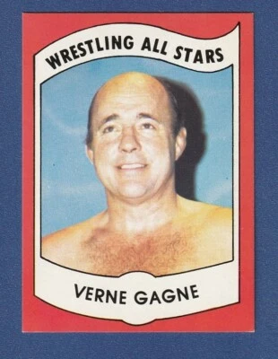 Tarjeta VERN GAGNE 1982 PWE RC Wrestling All Stars Serie B #15 EX-NM AWA IWF NWA! Foto 1 de 2