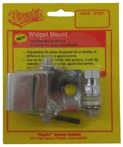 Firestik WTP-4 CB Radio Antenna Tilt Plate Mount w/ K-4 Crimp-on Lug Style Stud - Picture 1 of 8
