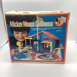 Hasbro Romper Room 1976 Weeble Wobbles MICKEY MOUSE CLUB HOUSE - Picture 1 of 18