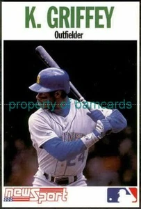 Ken Griffey #10 1992 NewSport French Magazine card - Picture 1 of 2