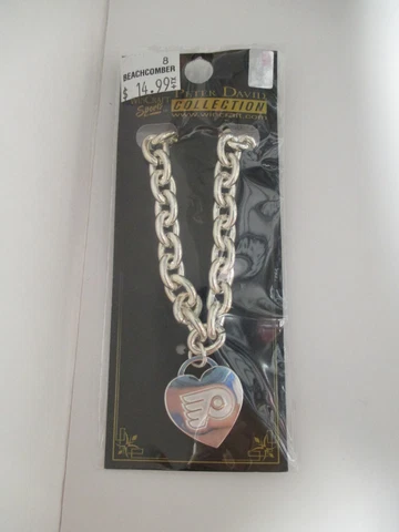 NHL Philadelphia Flyers Heart Logo Bracelet Cover
