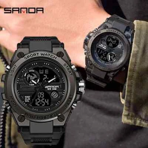Reloj Para Hombre Relojes De Cuarzo Reloj Militar Digital Deportivo De Buceo - Foto 1 di 29