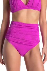 Athena Sun Daze Ultra High Waist Bikini Bottoms Size 8 - Picture 1 of 3