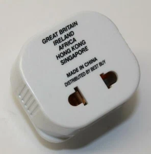 BestBuy International Adapter Outlet Plug Great Britain Ireland Africa Hong Kong - Picture 1 of 2