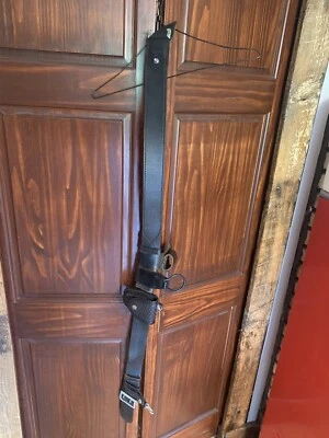 Vintage Leather Police / Security Rig Bianchi Revolver Holster Safety Speed Belt - Image 1 of 4