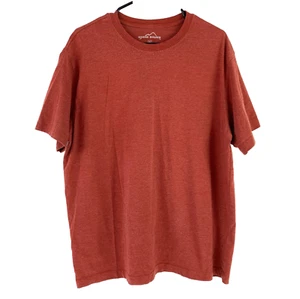 Eddie Bauer Solid Burnt Orange Short Sleeve Tee T-Shirt Shirt Herren XL - Bild 1 von 6