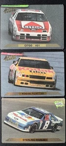 1993 Premier Edition Hi-Profile Action NASCAR Racing Cards - 3 Cards (Lot #6) - Picture 1 of 2
