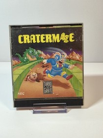 CraterMaze Crater Maze - TurboGrafx-16 Turbo Video Game + Case+ Manuals