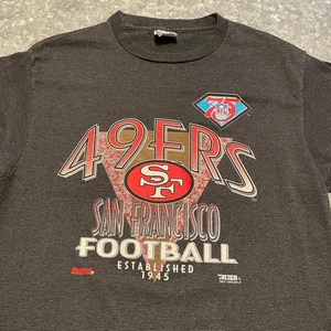 Vintage San Francisco 49ers 1994 Shirt XL Trench Ultra 75th Anniversary USA 90s - Picture 1 of 12