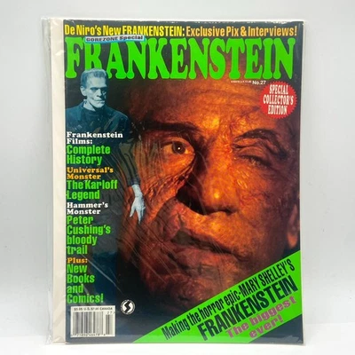 Frankenstein Gorezone Special Collector’s Edition Magazine #27 Complete History - Image 1 of 3