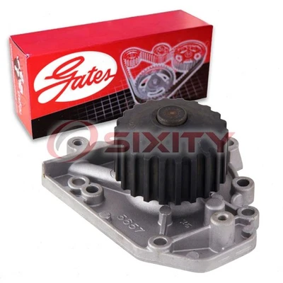 Gates Engine Water Pump for 1999-2000 Honda Civic 1.6L L4 Coolant Antifreeze ux - Image 1 of 4