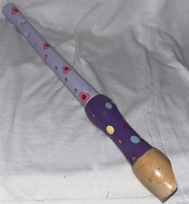 Grabadora soprano de madera de 8 agujeros flauta música tocar instrumentos de viento Foto 1 de 4