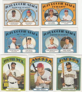 2021 Topps Heritage Base Set (1-400) Ohtani, Soto, Acuna, Trout, Skubal Rc ++ - Picture 1 of 1