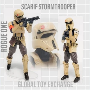 STAR WARS BLACK SERIES 6 INCH SCARIF SHORE TROOPER FIGURE HASBRO - Picture 1 of 7