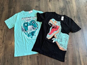 NWT Set of 2 Boy's The Children's Place Short Sleeve T Shirts Size XXL 16 - Picture 1 of 7