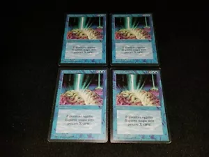 MTG 1x Revised blue uncommon MP Italian FBB Braingeyser - Reserved List - Picture 1 of 2