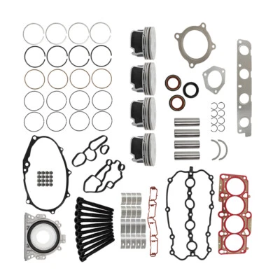 Kit de revisión de motor de 2,0 L sellos de pistones para Audi A4 A4 Quattro 2005-2008 Foto 1 de 4