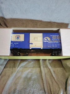 Aristo-Craft ART-46098 - Steel Box Car - 1999 East Coast Large Show G Scale - Picture 1 of 4