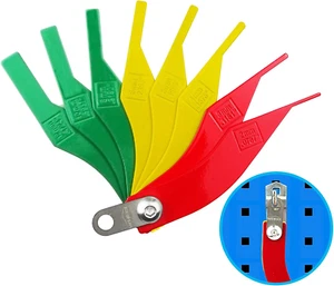 WHEEL CONNECT Brake Lining Thickness Gauge, Measuring Tool for Both Disc and ... - Picture 1 of 6