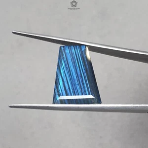 12.40cts HIGH QUALITY Blue Labradorite Loose Gemstone 1pc For Jewelry 20*15mm - Picture 1 of 5