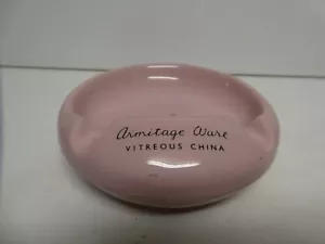 AUSTRALIAN POTTERY FOWLER WARE PORCELAIN ASHTRAY ARMITAGE VITREOUS CHINA ADVERT - Picture 1 of 5