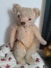 antique Chad valley labelled traditional mohair jointed teddy bear 20" Terry 