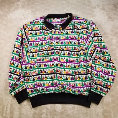 Camisa De Colección Años 80 Diane Von Furstenberg Poliéster Cuello Talla 16 Manga Larga RARA Foto 1 de 4