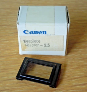 Canon Diopter Adjustment Eyepiece Correction -2.5 for A-1 AE-1 VG Cond - Picture 1 of 2