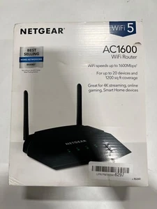 Netgear AC1600 Smart wifi router dual band R6260 - Afbeelding 1 van 2