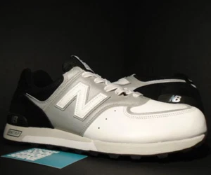 07 NEW BALANCE M576 576 M576RCGB WHITE BLACK SILVER 3M GREY REFLE COLLECTION 12 - Picture 1 of 7
