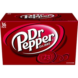 Dr. Pepper Soda, 12 Unzen, 36er-Pack Dosen - Bild 1 von 10