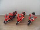 Maisto Honda CBR F4i, Suzuki GSX R and Ducati 999s Motorcycles